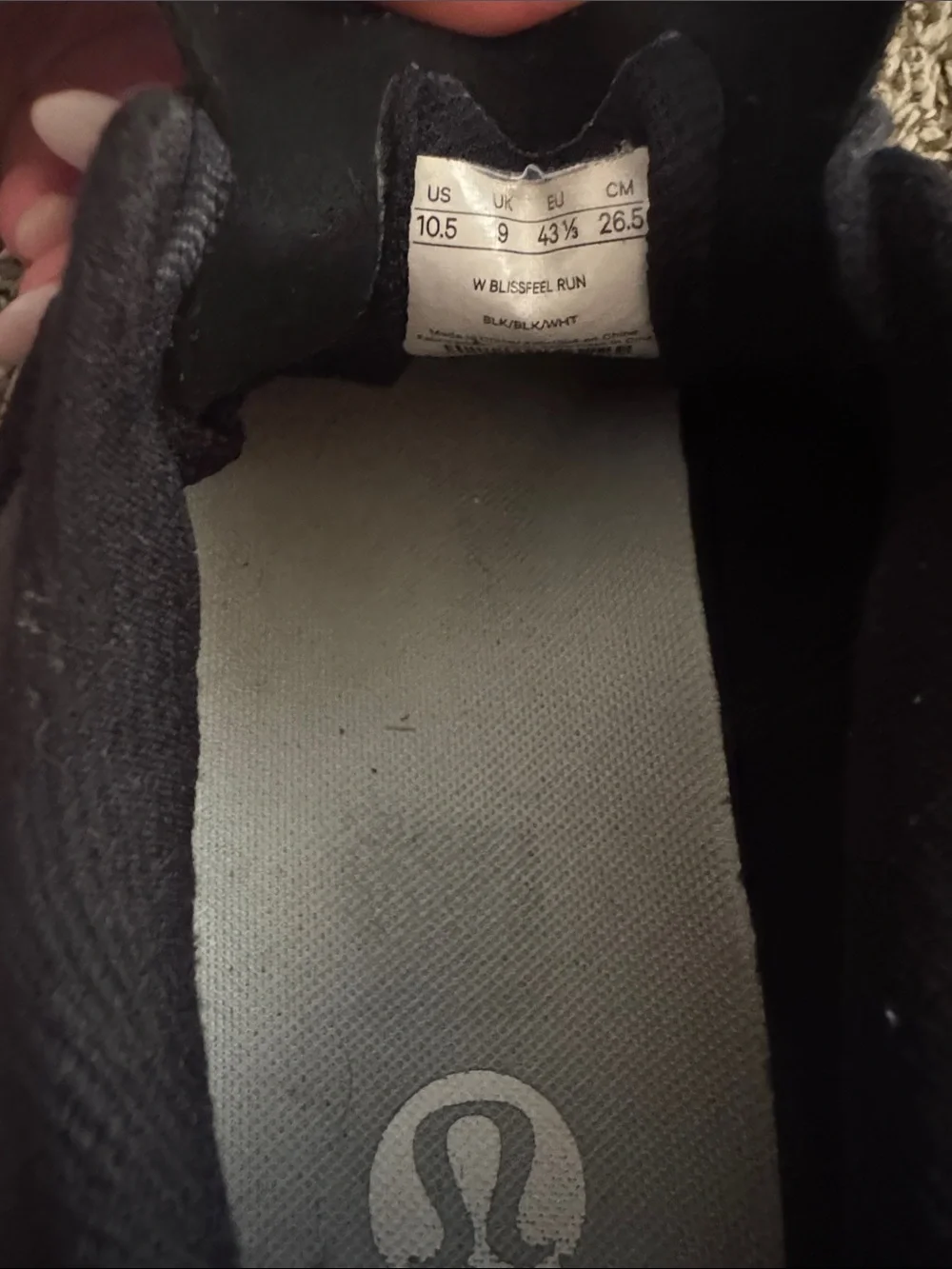 Lululemon athletic shoes